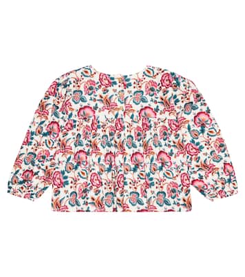 Blusa Vally de algodón floral | Louise Misha