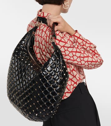 Sac Rockstud Spike Medium en cuir | Valentino Garavani