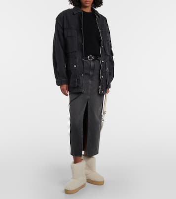Frieze shearling ankle boots | Isabel Marant