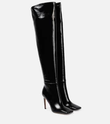 Overknee-Stiefel Christina aus Leder | Gianvito Rossi