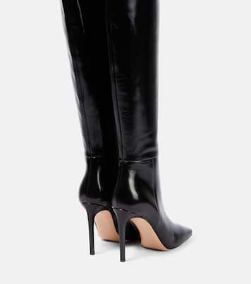 Overknee-Stiefel Christina aus Leder | Gianvito Rossi