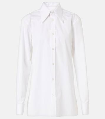 오버사이즈 코튼 포플린 셔츠 | Maison Margiela