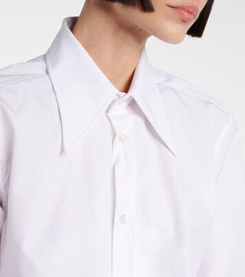 오버사이즈 코튼 포플린 셔츠 | Maison Margiela