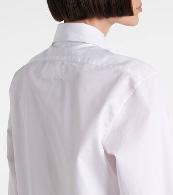오버사이즈 코튼 포플린 셔츠 | Maison Margiela