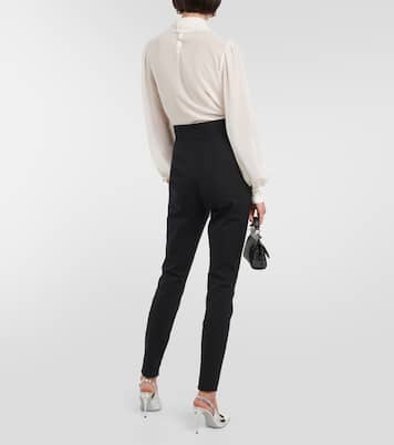 Pantaloni da abito in misto cotone | Dolce&Gabbana
