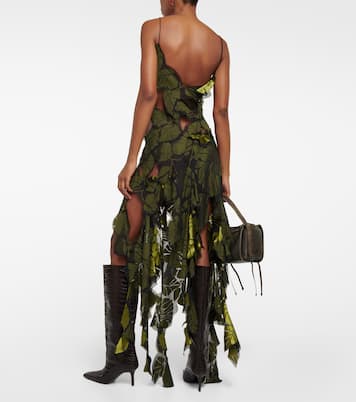 Robe midi asymétrique | Acne Studios