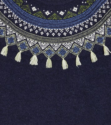 Pull en jacquard de laine mélangée | Tartine et Chocolat