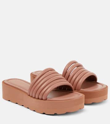 Sandali in pelle con plateau | Gianvito Rossi