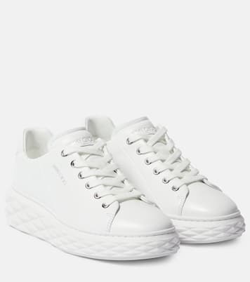 Sneakers Diamond Light Maxi/F aus Leder | Jimmy Choo