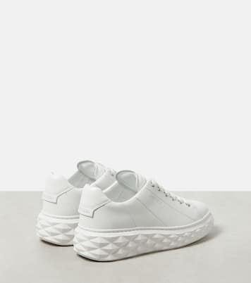 Sneakers Diamond Light Maxi/F aus Leder | Jimmy Choo