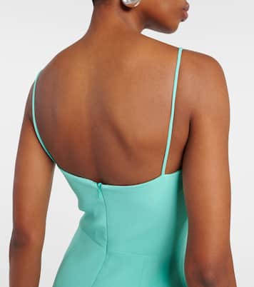 Vestido midi adornado | David Koma