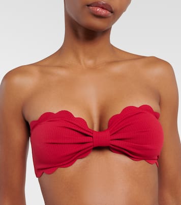 Top de bikini bandeau Antibes | Marysia