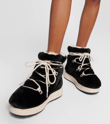 Botas Malibu Hi de borrego sintético | Amiri