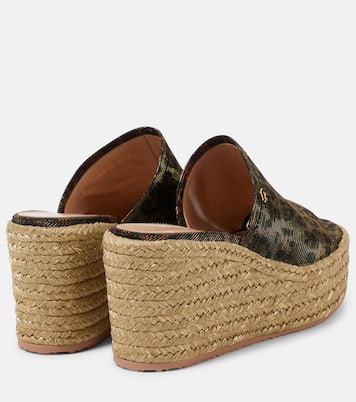 Mules con cuña estampados | Gianvito Rossi