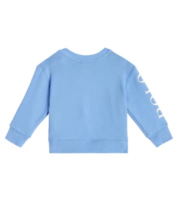 Baby logo cotton-blend sweatshirt | Polo Ralph Lauren Kids