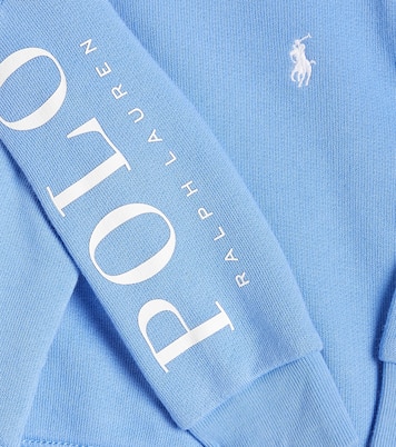 Baby logo cotton-blend sweatshirt | Polo Ralph Lauren Kids