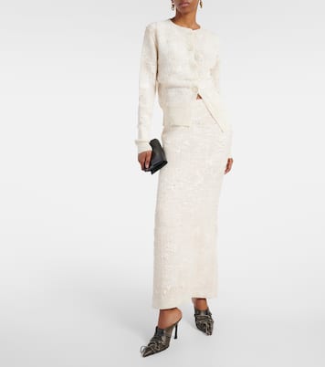 Jupe longue brodée | Acne Studios