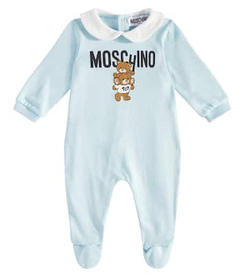 Baby - Tutina Teddy Bear in cotone | Moschino Kids