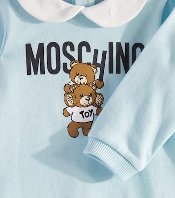 Baby - Tutina Teddy Bear in cotone | Moschino Kids