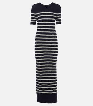 Robe midi Helen en soie et cachemire | Khaite