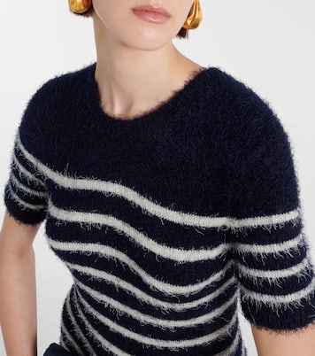 Robe midi Helen en soie et cachemire | Khaite