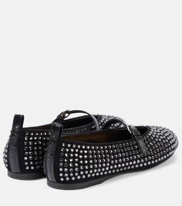 Ballerines en cuir à ornements | JW Anderson