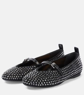 Ballerines en cuir à ornements | JW Anderson