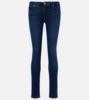 Prima high-rise skinny jeans | AG Jeans