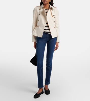 Prima high-rise skinny jeans | AG Jeans