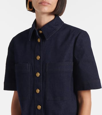 Minikleid Koulis aus Denim | Veronica Beard
