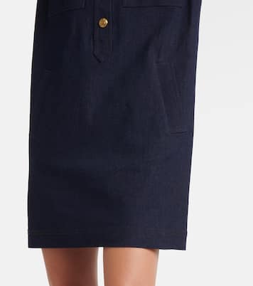 Minikleid Koulis aus Denim | Veronica Beard