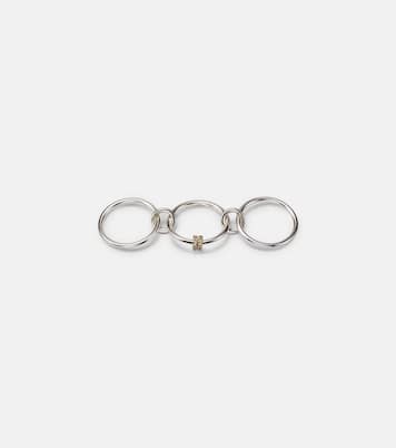 Anelli in argento sterling e oro 18kt con diamanti | Spinelli Kilcollin