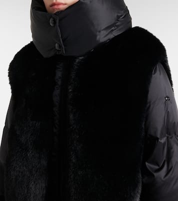 Chaqueta de esquí La Reine de pelo sintético | Goldbergh