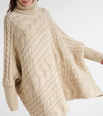 Pull oversize Twist en laine mélangée | Goldbergh