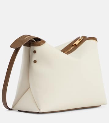 Borsa a tracolla Lina con pelle | Khaite