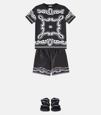 Printed swim shorts | Dolce&Gabbana Kids