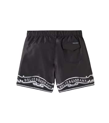 Printed swim shorts | Dolce&Gabbana Kids