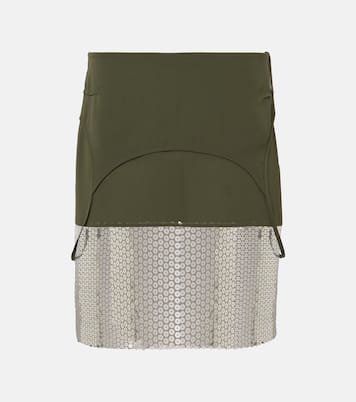 Gonna midi con paillettes | The Attico