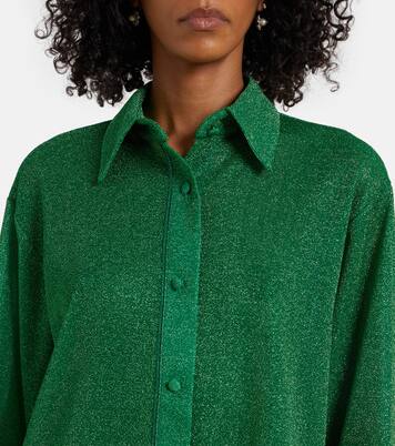 Camicia Lumière con lamé | Oséree