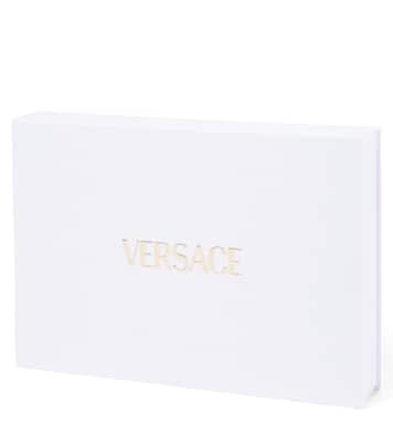 Baby jersey top, pants, and beanie set | Versace Kids