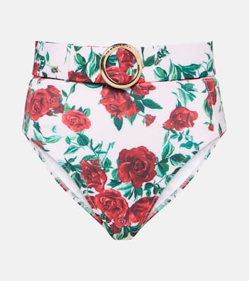 Culotte de bikini Ines à fleurs | Alexandra Miro