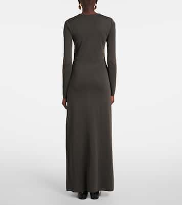 Abito lungo Scudder in maglia | Fforme