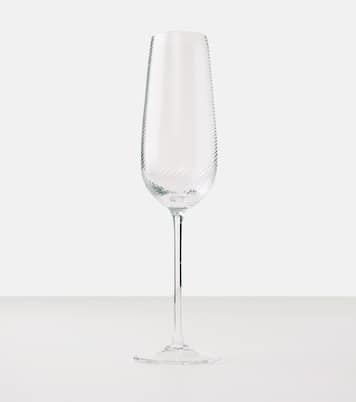 Tolomeo set of 6 champagne flute glasses | NasonMoretti