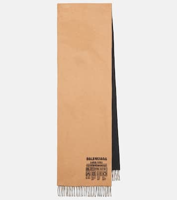 Sciarpa Balenciaga Garde-Robe in lana | Balenciaga