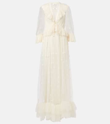 Besticktes Maxikleid aus Spitze | Chloé