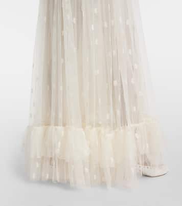 Besticktes Maxikleid aus Spitze | Chloé