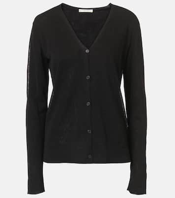 Cardigan Jheel in misto lino e cotone | The Row