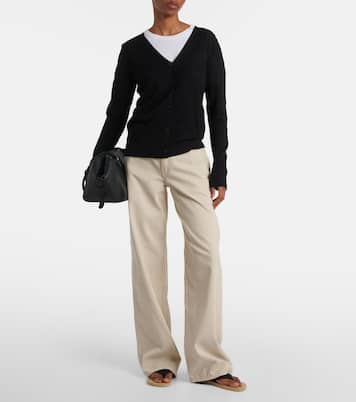 Cardigan Jheel in misto lino e cotone | The Row