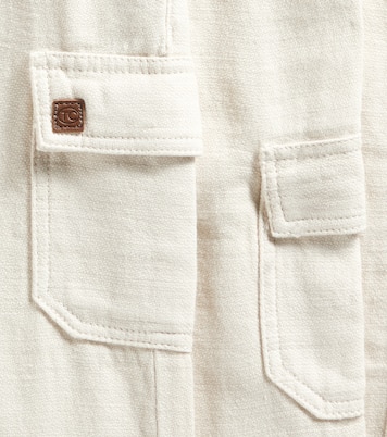 Cargohose aus Baumwolle und Leinen | Tartine et Chocolat