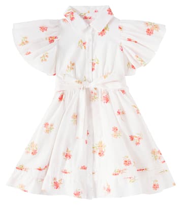 Bedrucktes Kleid aus Baumwoll-Voile | Petite Amalie  